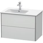 Duravit Waschtischunterbau XSQUARE 560x810x478mm Be li nachtblau seidenmatt