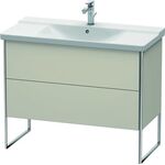 Duravit Waschtischunterbau XSQUARE 805x1010x473mm taupe matt