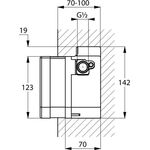 Kludi Unterputz-Elektronik-Körper DN 15 Rohbauset Batterie