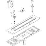 Kopfbrause 1200 AXOR SHOWERHEAVEN 4jet, mit Beleuchtung 3700 K chrom