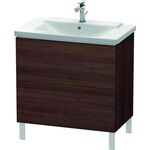 Duravit Waschtischunterbau L-CUBE 820x481x709mm kastanie dunkel