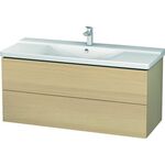 Duravit Waschtischunterbau L-CUBE 1220x481x555mm mediterrane eiche