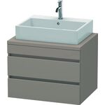 Duravit Konsolenunterschrank DURASTYLE 512x700x548mm basalt matt/basalt matt