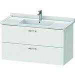 Duravit Waschtischunterbau XBASE 2 Schubkästen 560x1000x468mm weiß matt