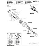 Keuco Thermostat-Brausemischer IXMO_solo UP m Schlauchans. Ros rund sw ma