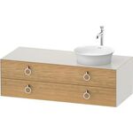 Duravit Waschtischunterbau WHITE TULIP 1300x550mm 2 Schubk No we sdm o ES