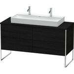 Duravit Waschtischunterbau XSQUARE 1400x778x548mm 4 Au we hgl ES Ah rechts