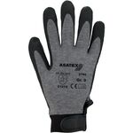 Handschuhe Gr.8 grau EN 388 PSA II Baumwolle/Elastan ASATEX - VPE: 12