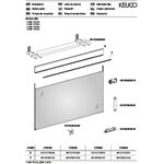 Keuco Lichtspiegel EDITION 400 n Maß DALI Sp-hzg 1060-1400x650x33mm