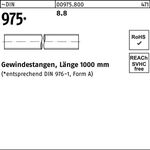 Gewindestange DIN 975 M6x 1000mm 8.8 1 Stück