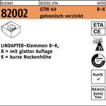 Klemmen R 82002 GTW 40 KM 10/4,0 galv.verz. 1 Stück LINDAPTER