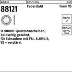 Sperrzahnscheibe R 88121 beids.gez. VS 16x24x2 Federstahl 100St. SCHNORR - VPE: 100