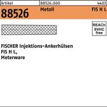 Injektionsankerhülsen R 88526 FIS H 12x1000 L Metall 1 Stück FISCHER