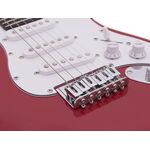 DIMAVERY J-350 E-Gitarre ST rot