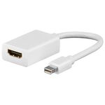 DisplayPort-Adapter Mini DP Stecker HDMI Buchse inkl. Audio Übertragung!