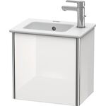 Duravit Waschtischunterbau XSQUARE 400x410x289mm Türansch li ta supermatt