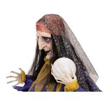 EUROPALMS Halloween Figur Wahrsagerin, animiert 50cm