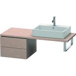 Duravit Konsolenunterschrank L-CUBE 400x520x547mm eiche kaschmir