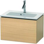 Duravit WTU Compact L-CUBE 400x620x391mm mediterrane eiche