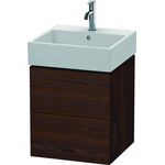 Duravit Waschtischunterbau L-CUBE 544x484x459mm nussbaum gebürstet