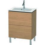 Duravit WT-Unterbau L-CUBE Compact 704x620x391mm europäische eiche