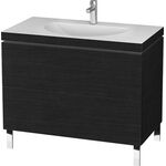 Duravit Möbelwaschtisch L-CUBE 1000x540mm o Überlauf 1 Hahnloch taupe