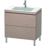 Duravit Waschtischunterbau L-CUBE m WT Vero Air 698x800x480mm 1 HL Ei ka