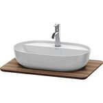 Duravit Massivholzkonsole LUV 25x688x475mm nussbaum massiv