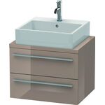 Duravit Konsolenunterschrank X-LARGE 440x600x478mm cappucino hochglanz