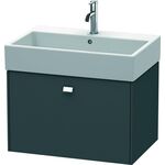 Duravit Waschtischunterbau BRIOSO Griff chrom 442x684x459mm graphit matt