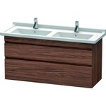 Duravit Waschtischunterbau DURASTYLE 470x1200x618mm nussbaum dunkel