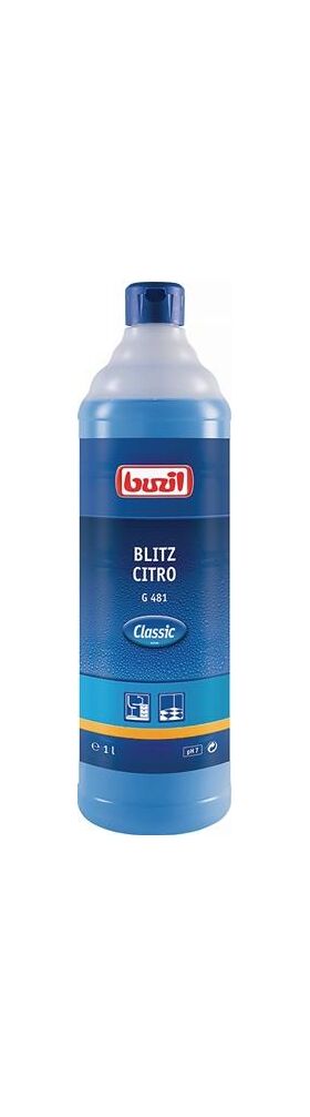 Alkoholreiniger Blitz Citro G 481 1l Flasche BUZIL