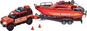 Land Rover Fire Rescue + Boat