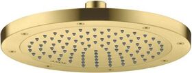 HG Kopfbrause AXOR 245, 1 jet, EcoSmart brushed brass