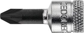 Steckschlüsseleinsatz IKS20 PZD 1/4 Zoll PZD PZD 1 L.37mm GEDORE