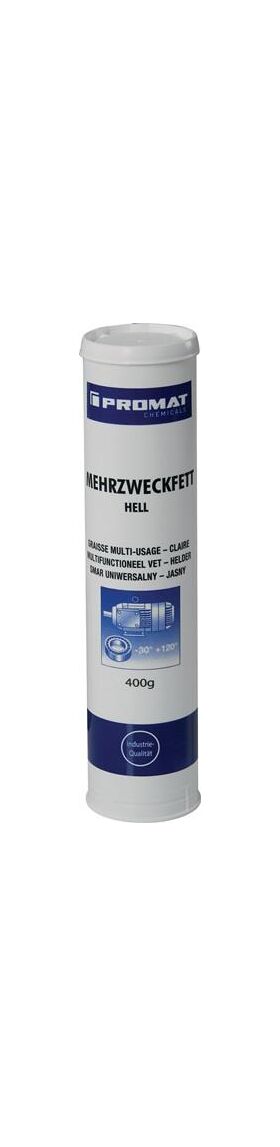 Mehrzweckfett 400g hell Kartusche PROMAT CHEMICALS - VPE: 12