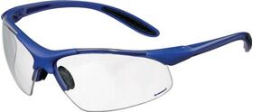 Schutzbrille DAYLIGHT PREMIUM EN 166 Bügel dunkelblau,Scheibe klar PC PROMAT