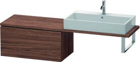 Duravit Konsolenunterschrank L-CUBE 400x820x477mm nussbaum dunkel