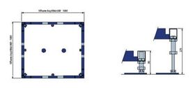 V&B Montagerahmen für Duschwannen bis 1000x1000