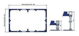 V&B Montagerahmen für Duschwannen ab 1000x1000