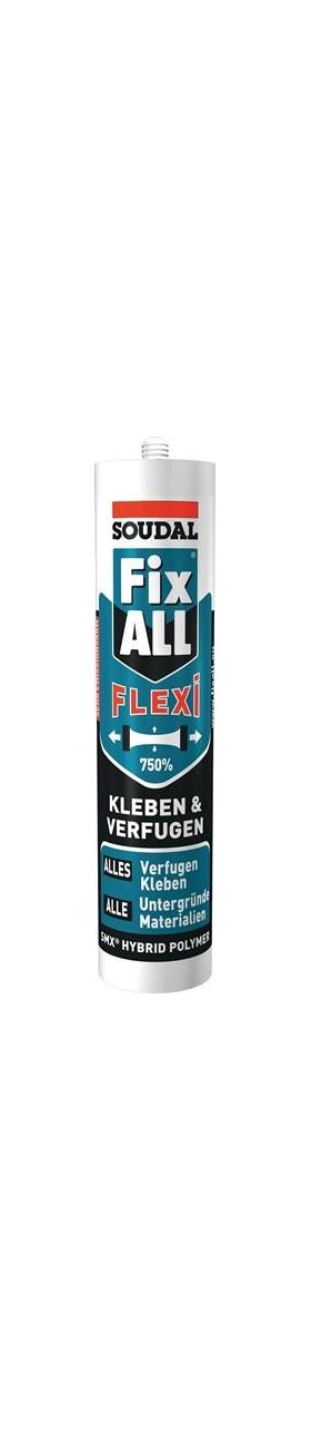 Kleb- u.Dichtstoff Fix All Flexi weiß 470g Kartusche SOUDAL