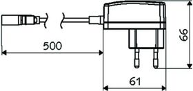 Schell Steckernetzteil 100-240 V, 50-60 Hz