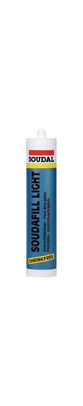 Füllspachtel SOUDAFILL LIGHT weiß DIN 4102,Teil 4:B2 310 ml Kartusche SOUDAL