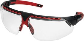 Schutzbrille Avatar™ EN 166 Bügel schwarz/rot,Hydro-Shield klar HONEYWELL