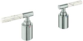 GROHE Hebelgriffe Atrio Private C. 48464 White Attica Caesarstone supersteel