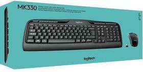 Logitech Tastatur-Maus-Set MK330 920-008533 schwarz