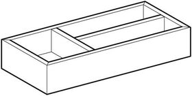 Geberit Schubladeneinsatz SMYLE Square T-Unterteilung 323x59x150mm Melam struk.