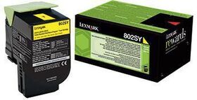 Lexmark Toner 802SY 80C2SY0 2.000Seiten gelb