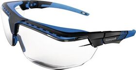 Schutzbrille Avatar OTG Bügel schwarz-blau,Scheibe Anti-Reflex