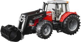 Massey Ferguson 7600 mit Frontlader